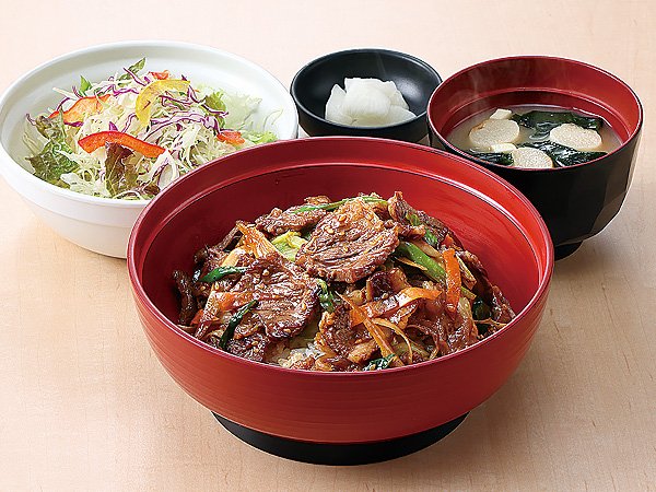牛カルビ丼