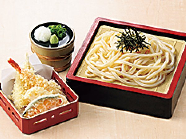 天ざるうどん
